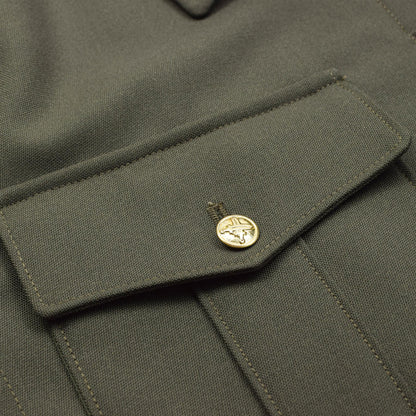 Daily jacket of the Czech army in green color