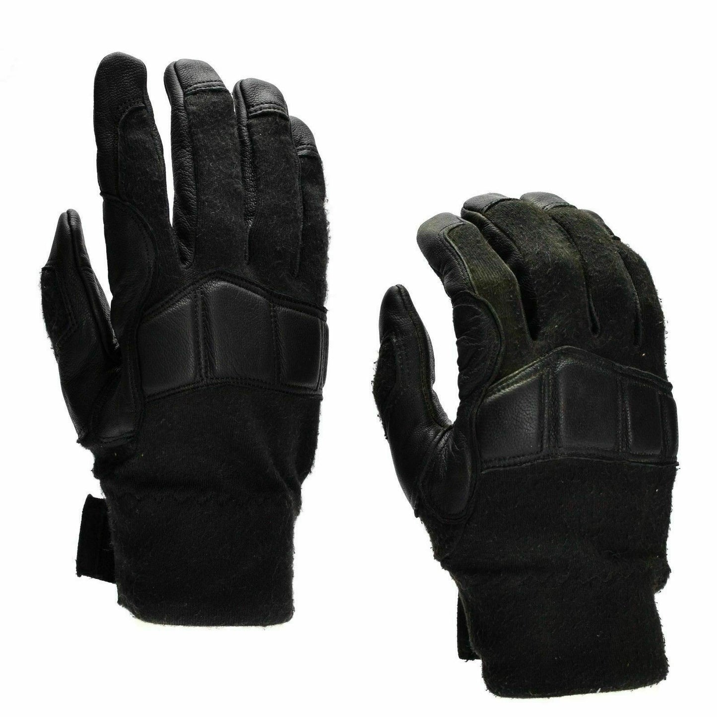 Austrian military reinforced tactical gloves in black