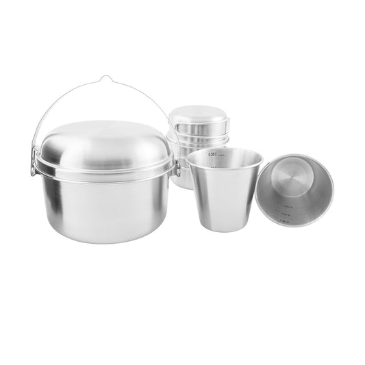 Tatonka Mini Set II camping food set stainless steel