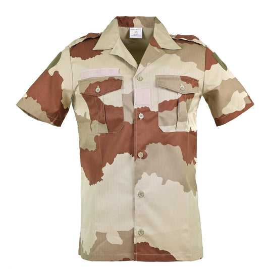 French Army F2 Short Sleeve Shirt Desert Print