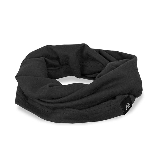 A.Blochl merino wool scarf bandana Black