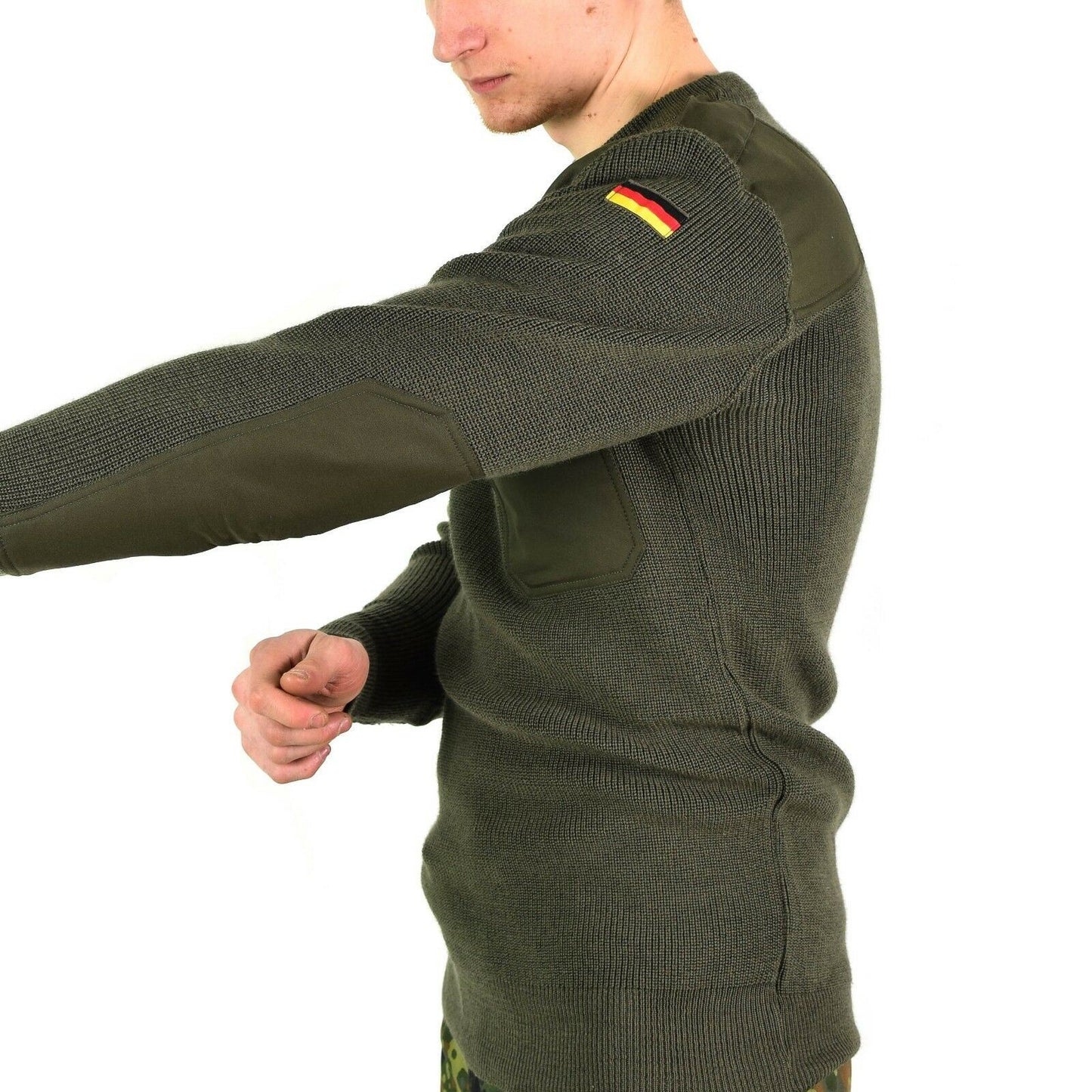 German army sweater Commando wool