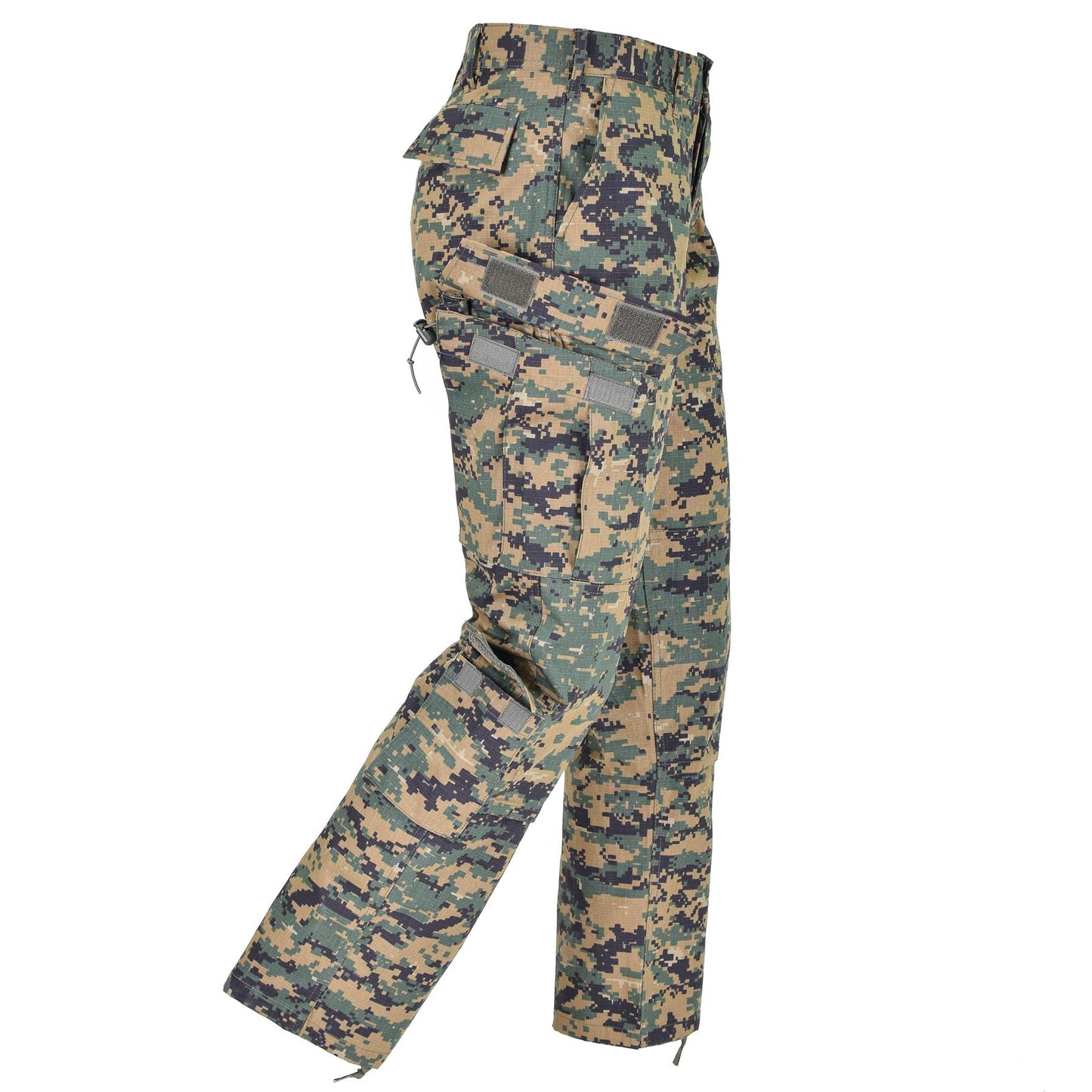 MIL-TEC uniform pants with Digital Woodland print