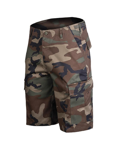 MIL-TEC shorts with pockets Woodland print