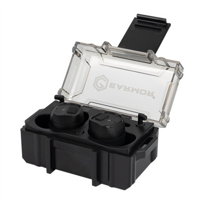 EARMOR M20T Pro elektroniai ausų kištukai 30dB klausos apsauga juodi