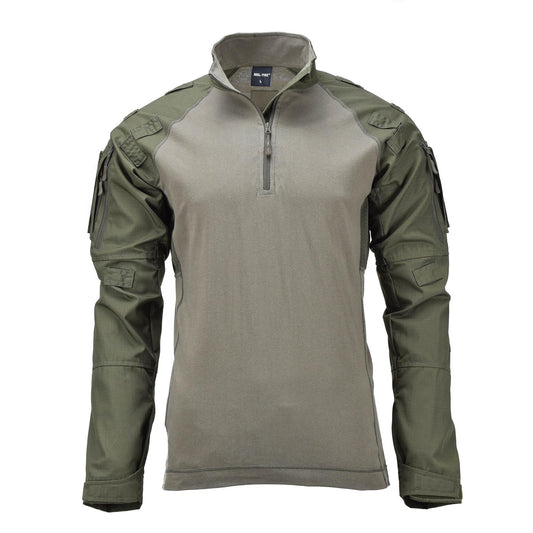 MIL-TEC combat shirt style tactical shirt, olive color