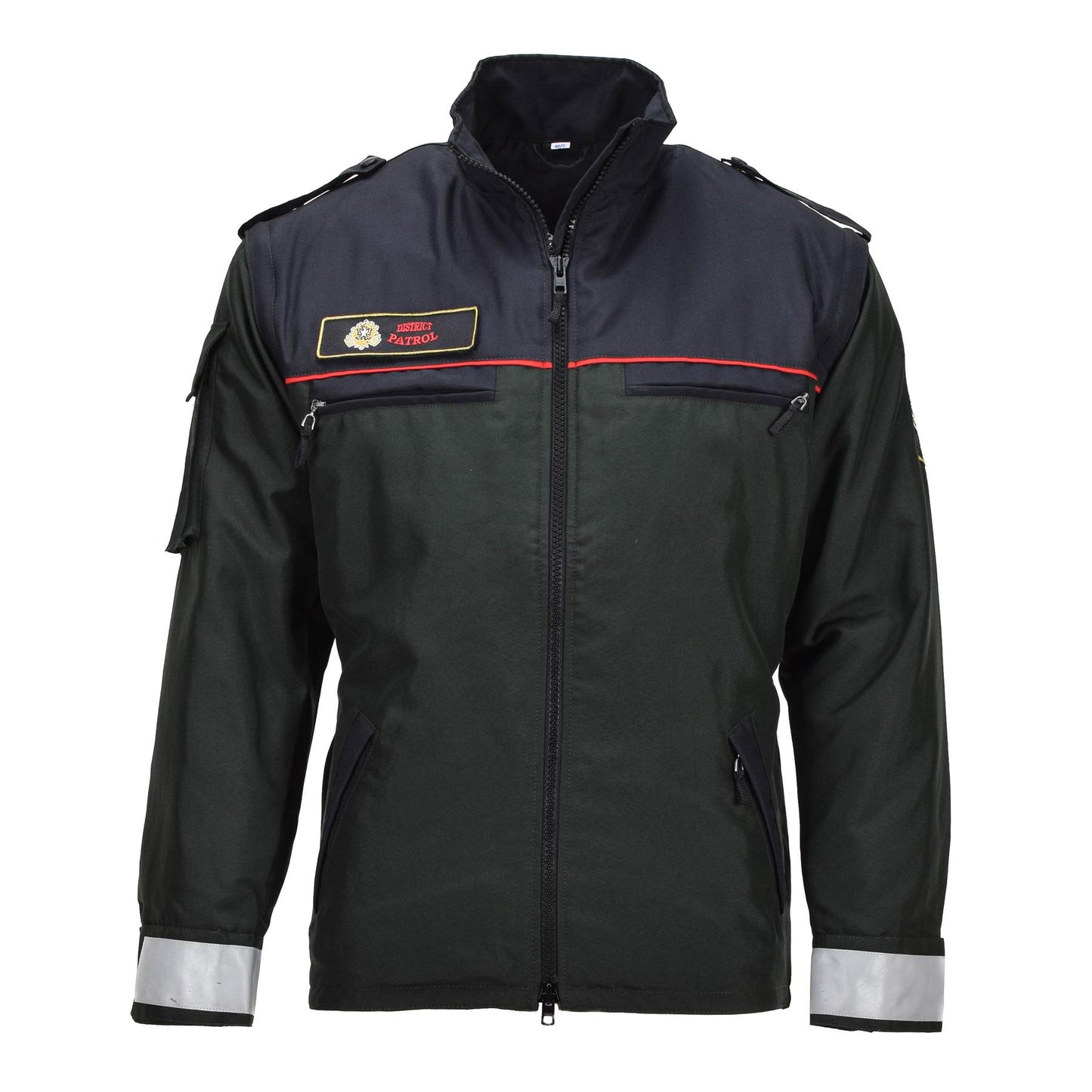 Austrian District Patrol Jacket with reflective details in navy blue