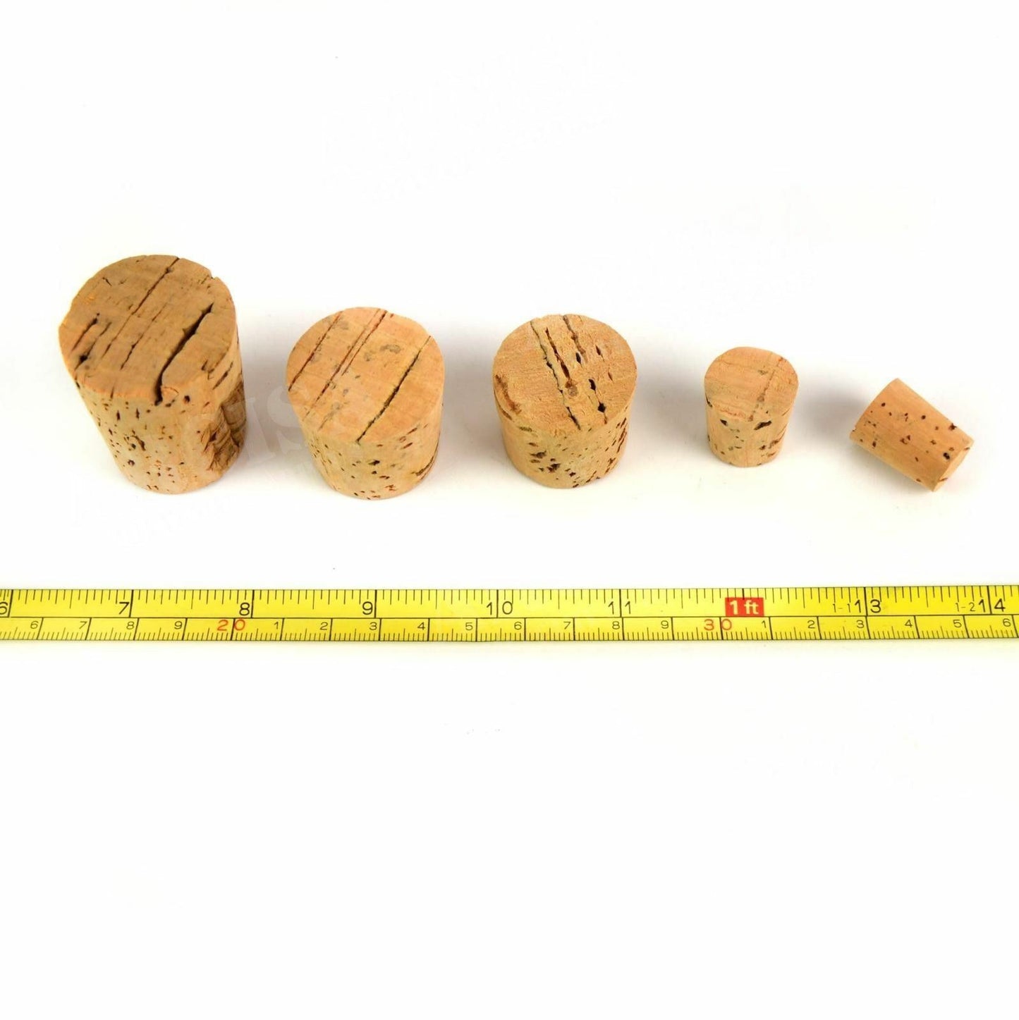 A set of corks from the German military cork material