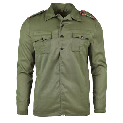 Bulgarian military classic olive-colored jacket