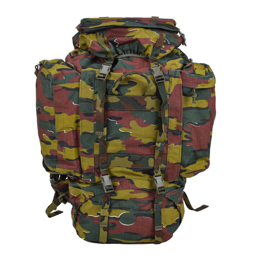 Belgian army tactical hiking backpack waterproof 120 liters Jigsaw print