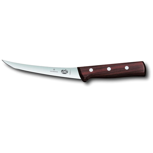 Victorinox WoodCollection fixed boning knife in stainless steel