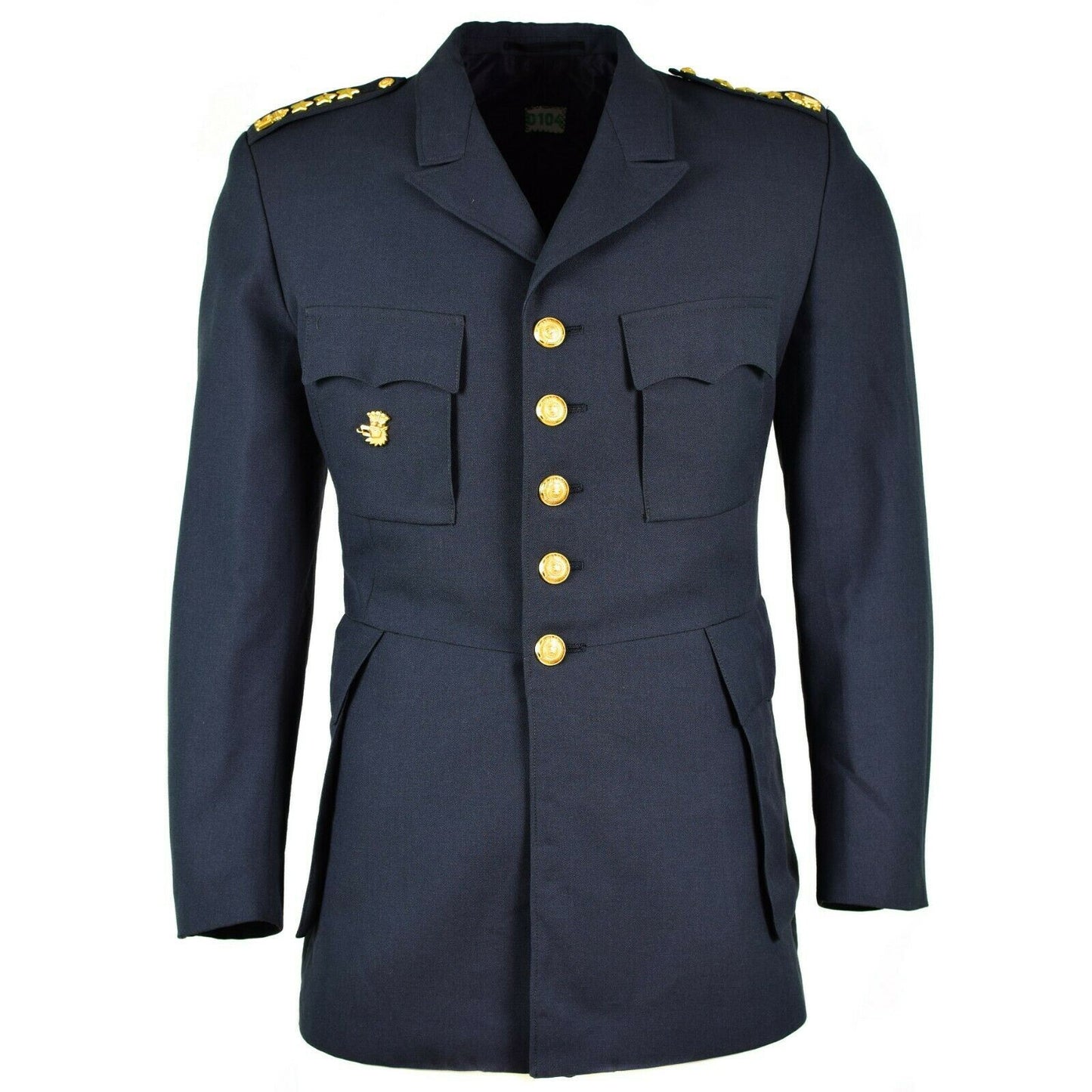 Swedish army infantry parade jacket Blue