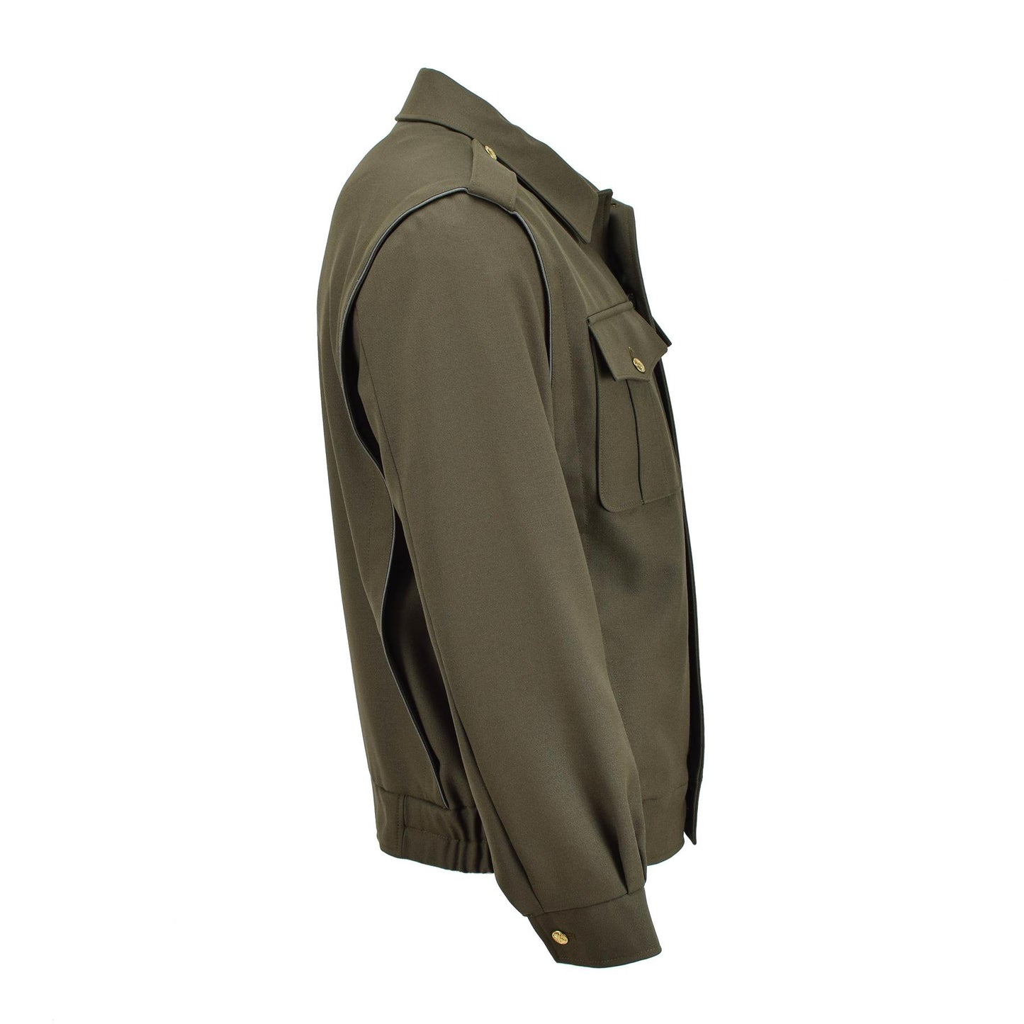 Daily jacket of the Czech army in green color