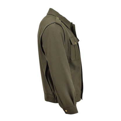 Daily jacket of the Czech army in green color