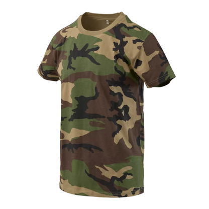 Helikon-Tex Relaxed Fit marškinėliai Woodland marginimo