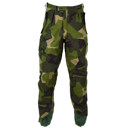 Swedish military field pants M90 spliner printing