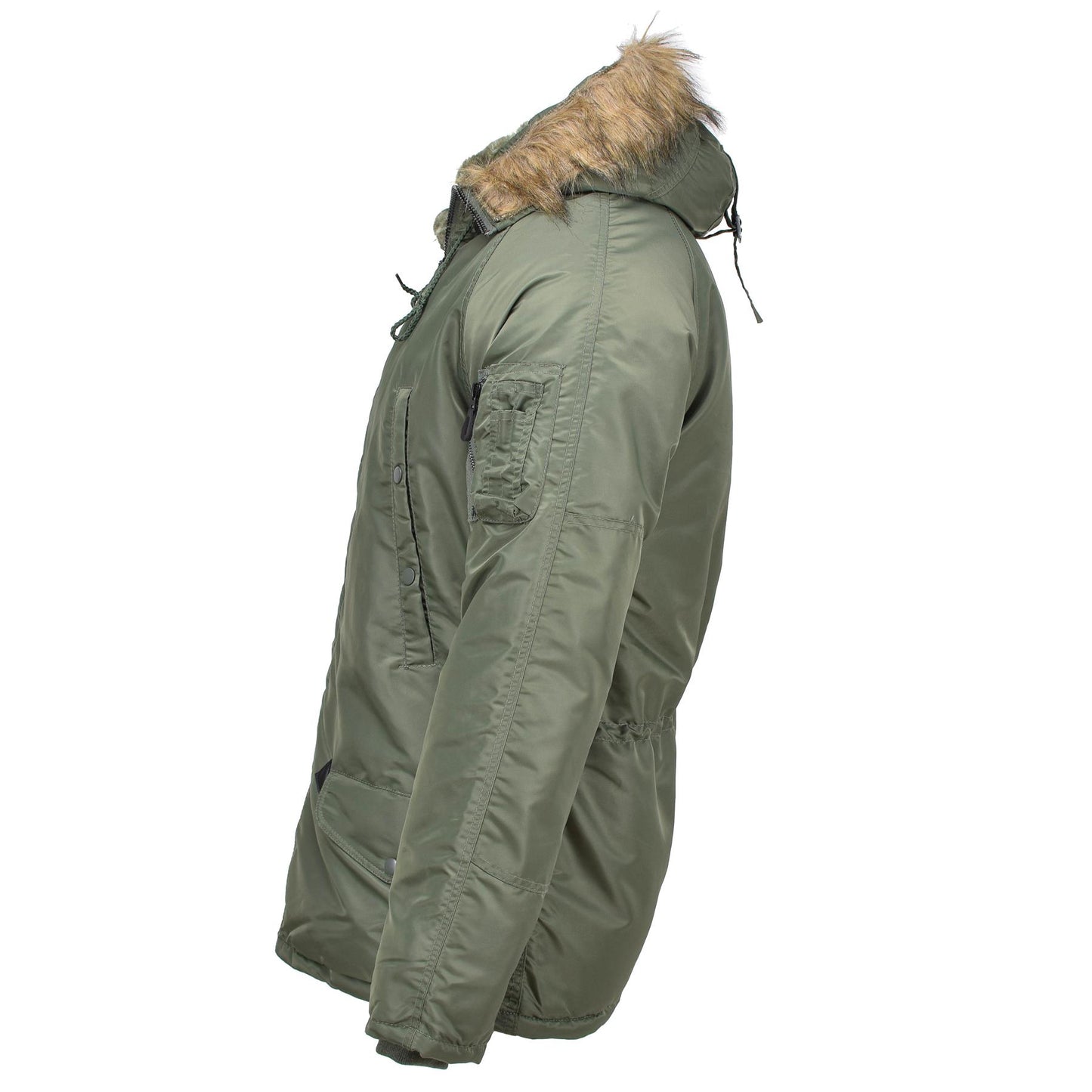 MIL-TEC United States Style N3B Hooded Parka Olive