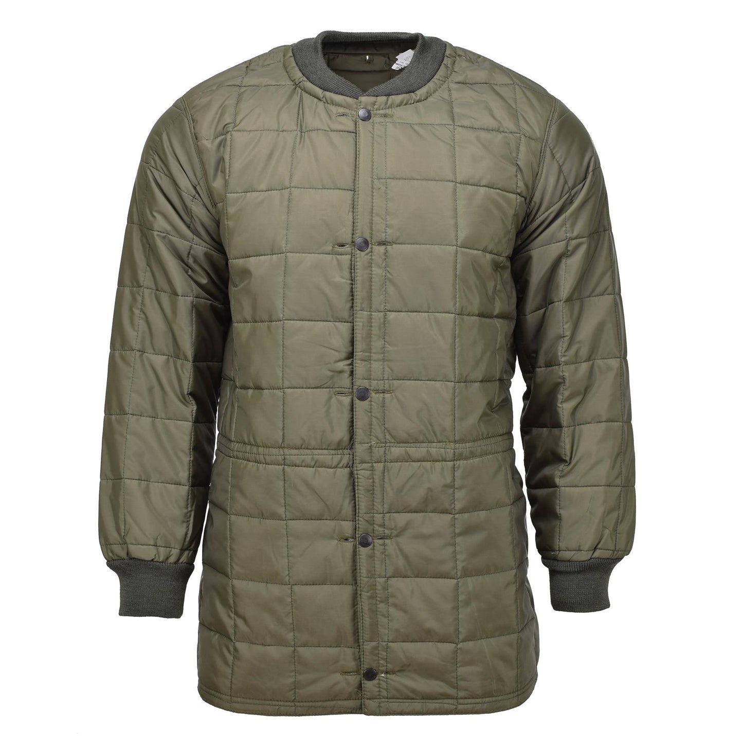 Italian army field jacket with quilted lining Olive