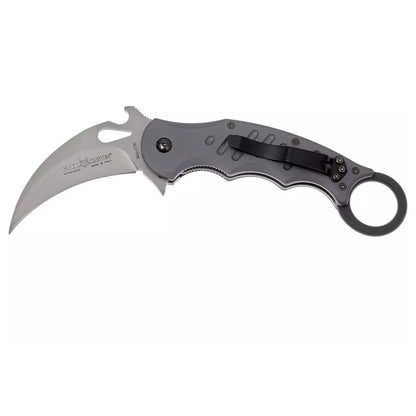 Fox Knives Mini Karambit FX-478 folding knife N690Co steel blade gray