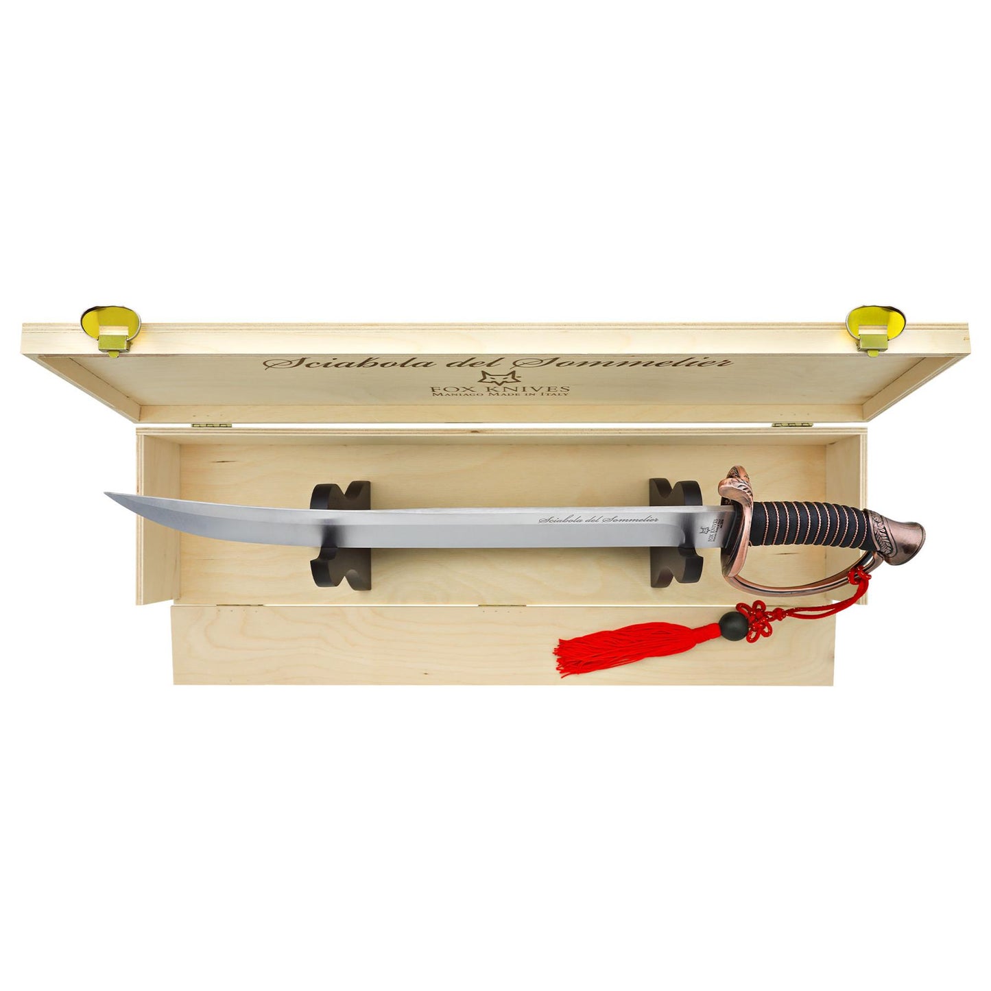 FoxKnives Sommelier's Sabre kardas skirtas šampano atkimšimui