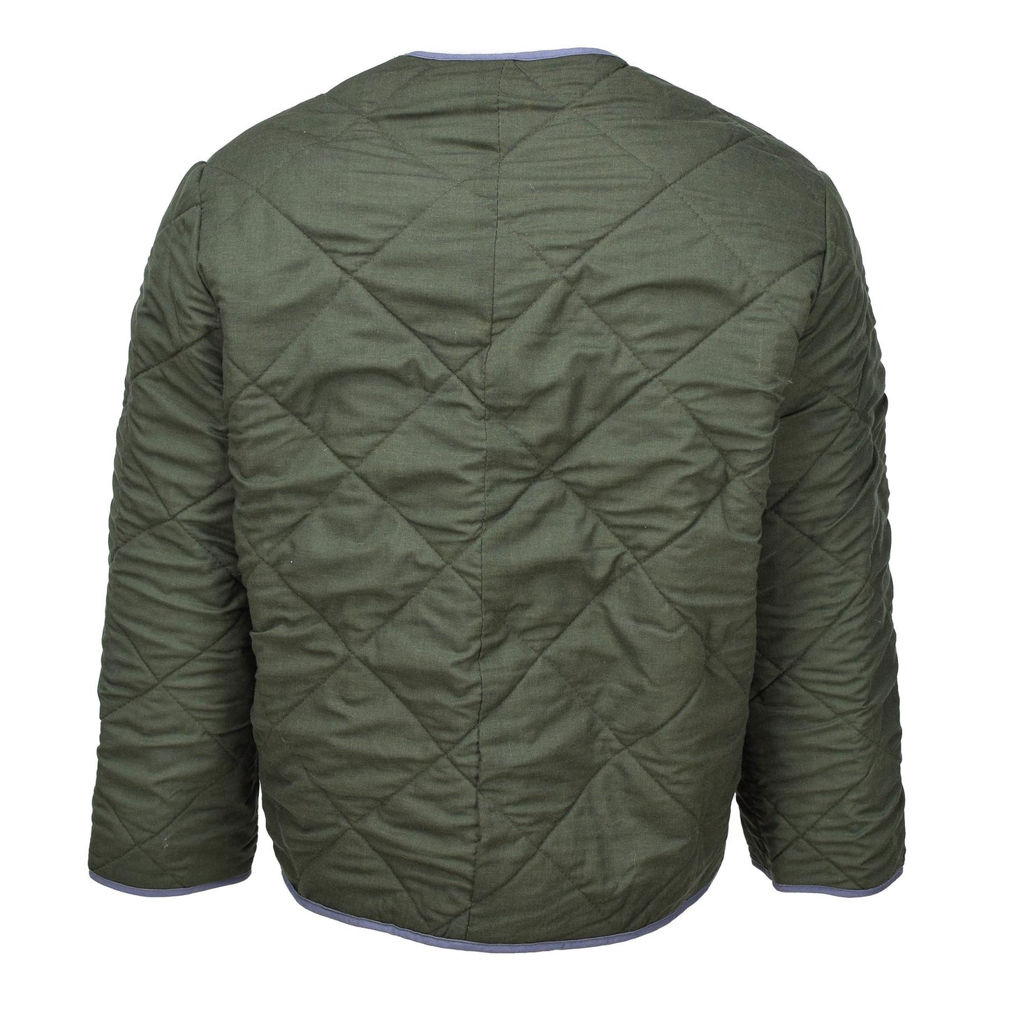 Czech Army Quilted Jacket Lining Green