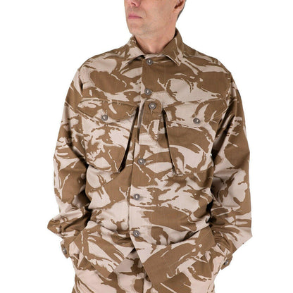 Desert print British army uniform shirt