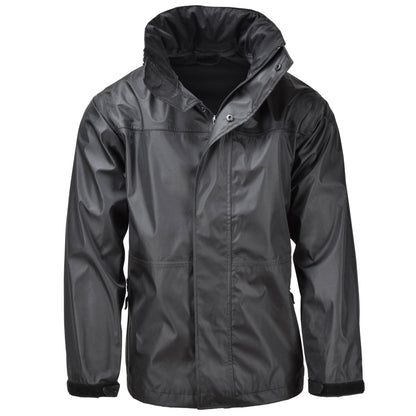 MIL-TEC waterproof jacket in black