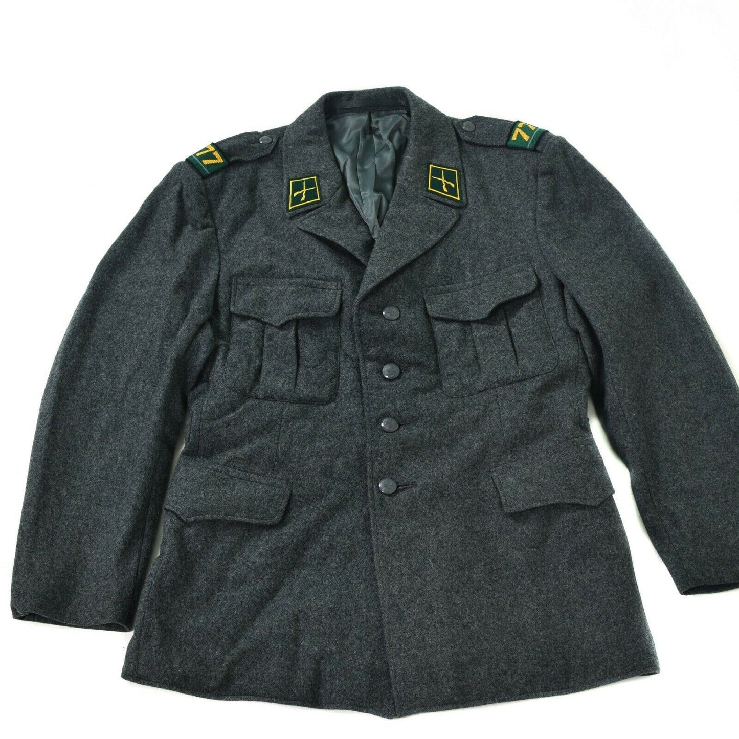 Swiss Army Woolen Formal Uniform Jacket Gray