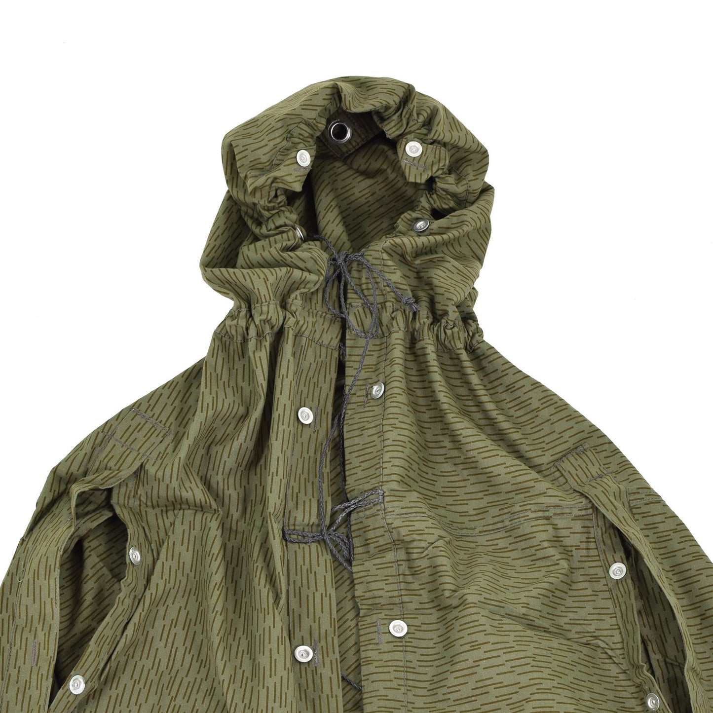 East German army waterproof poncho with Raindrop print