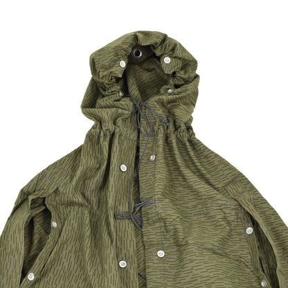 East German army waterproof poncho with Raindrop print