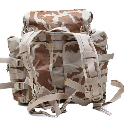 Czech Army Tactical Backpack Quick Release Straps 30 Liter Capacity Desert Print