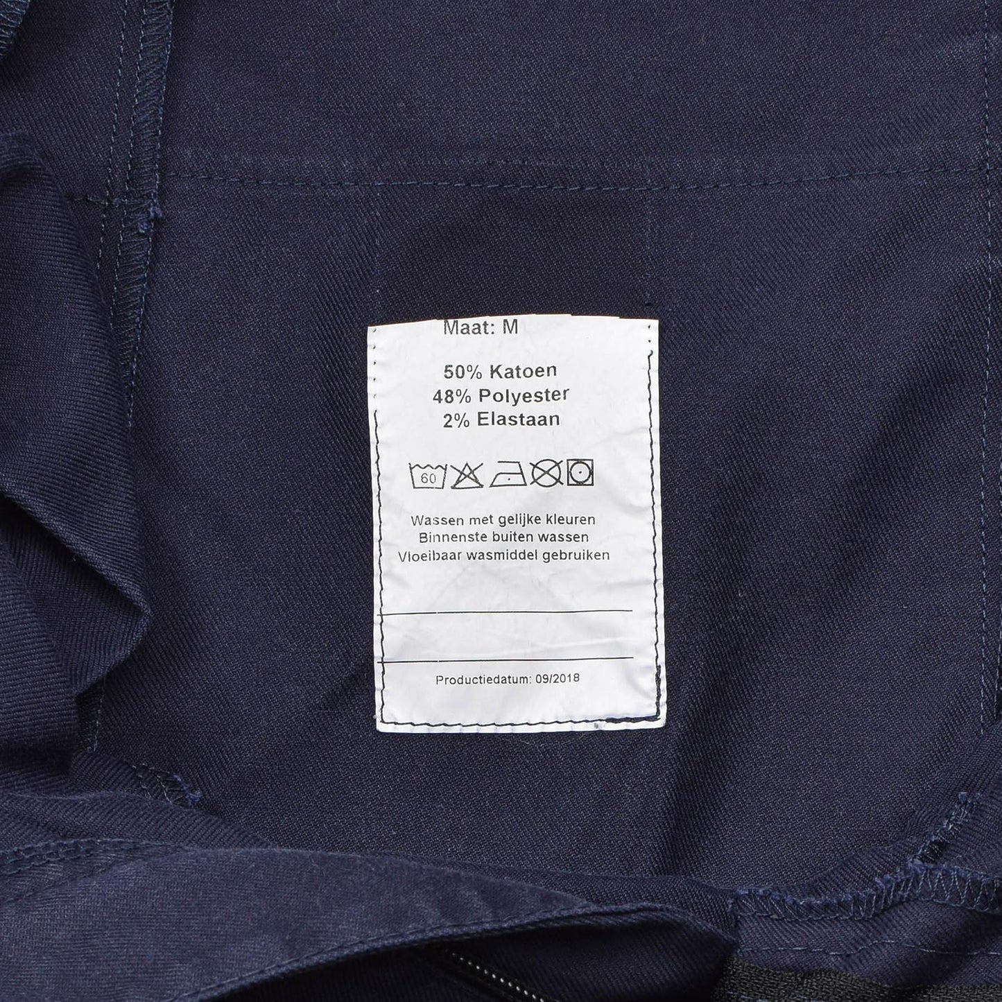 Dutch army work trousers in blue