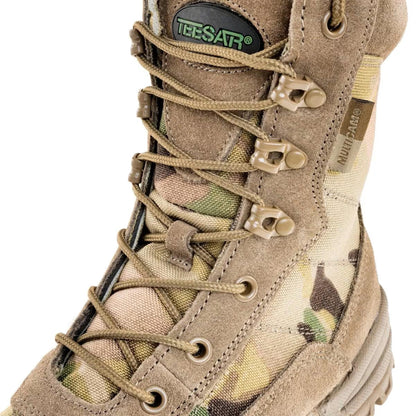 Teesar tactical boots with zipper for hunting and hiking