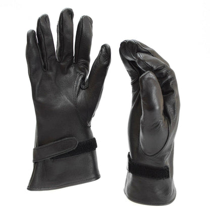 French army leather gloves Black