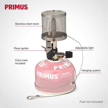 Primus Micron gas touring camping light adjustable brightness