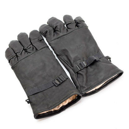 United States Army leather gloves in black