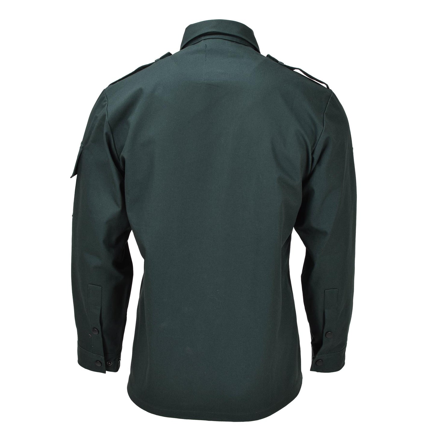 Dutch army classic jacket in dark green color