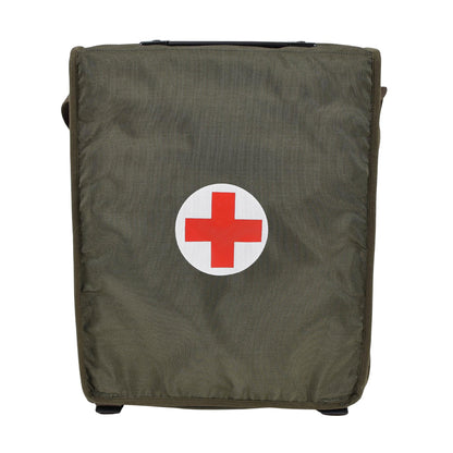 Austrian army paramedic first aid shoulder bag Olive