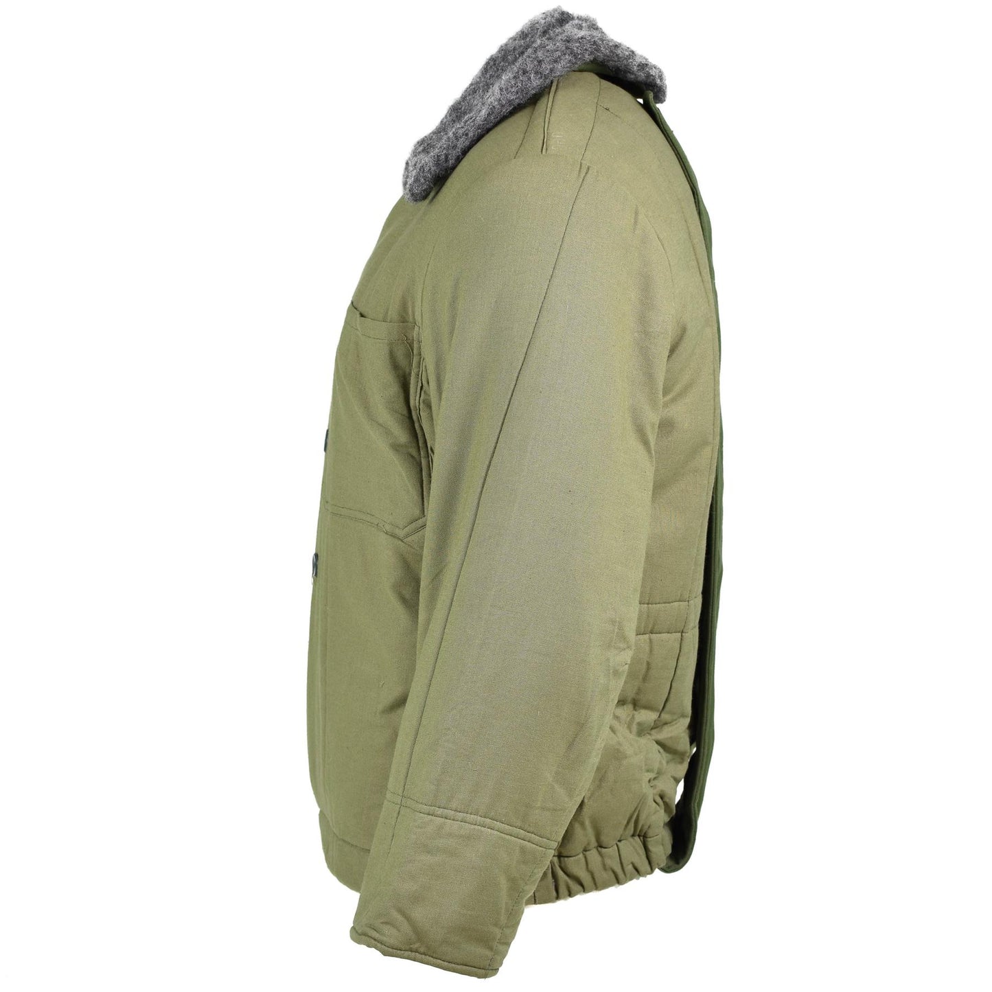 Hungarian army winter jacket olive color