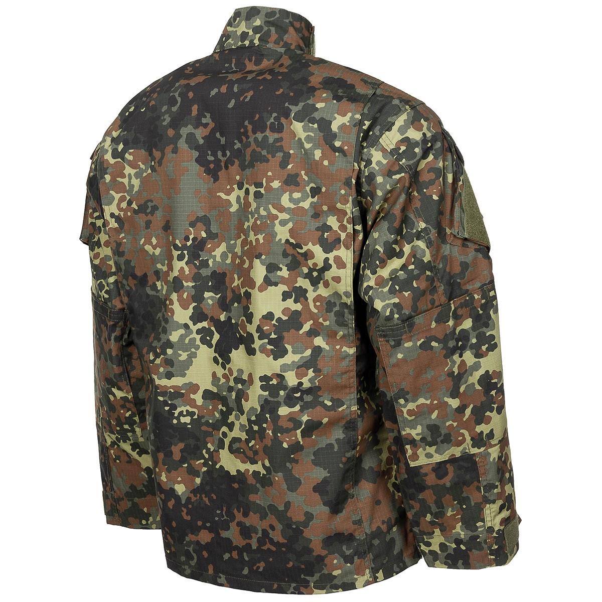 MFH US military style jacket in Flecktarn print