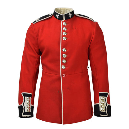 British Army Tunic Style Men's Jacket Red