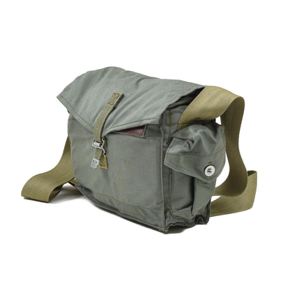 Polish Army Vintage Universal Gas Mask Basket Olive