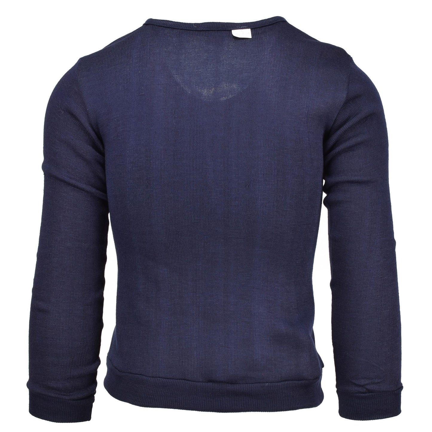 French army sweater V-neck Blue