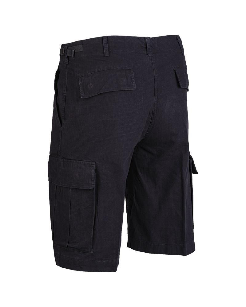 MIL-TEC military style black lightweight bermuda shorts