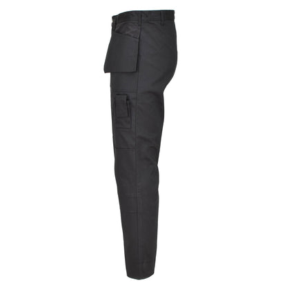 Belgian army work cargo pants Black