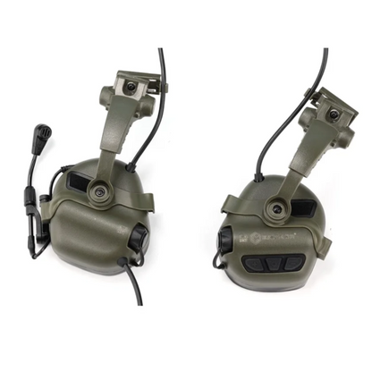EARMOR M16A ARC šalmo bėgelio adapteris PLUS serijos ausinėms Coyote Brown