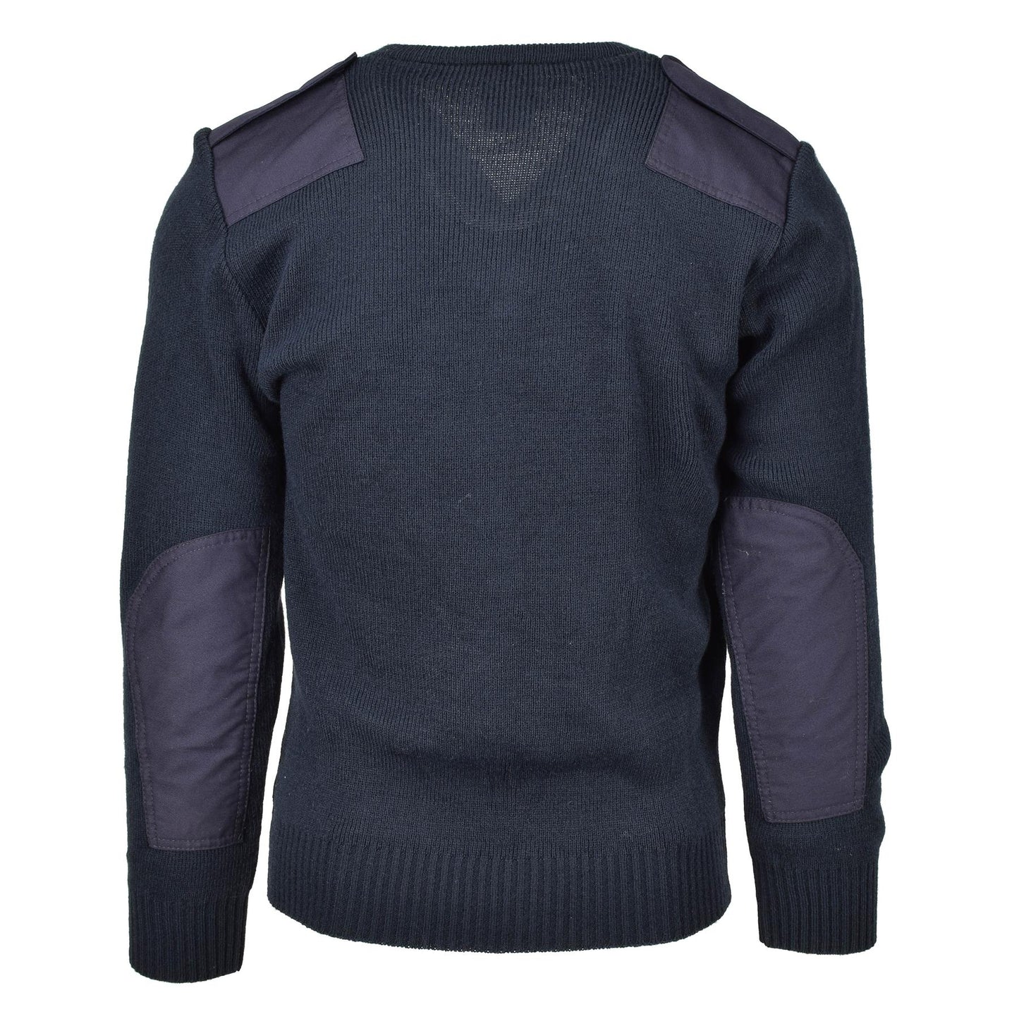 British Police Commando Sweater V-neck Blue