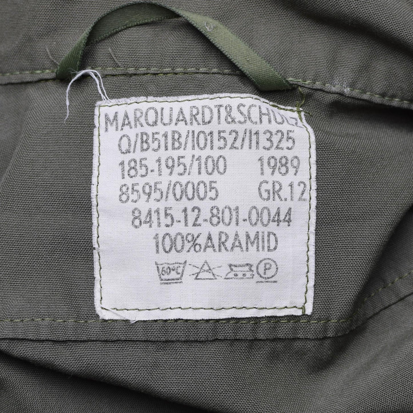 German army air force overalls olive color