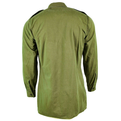 British Army Button Down Shirt Green