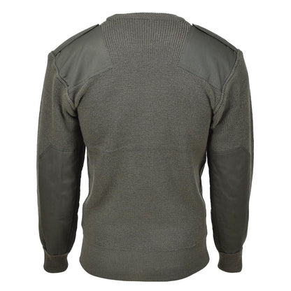 MFH Commando sweater in military style Olive